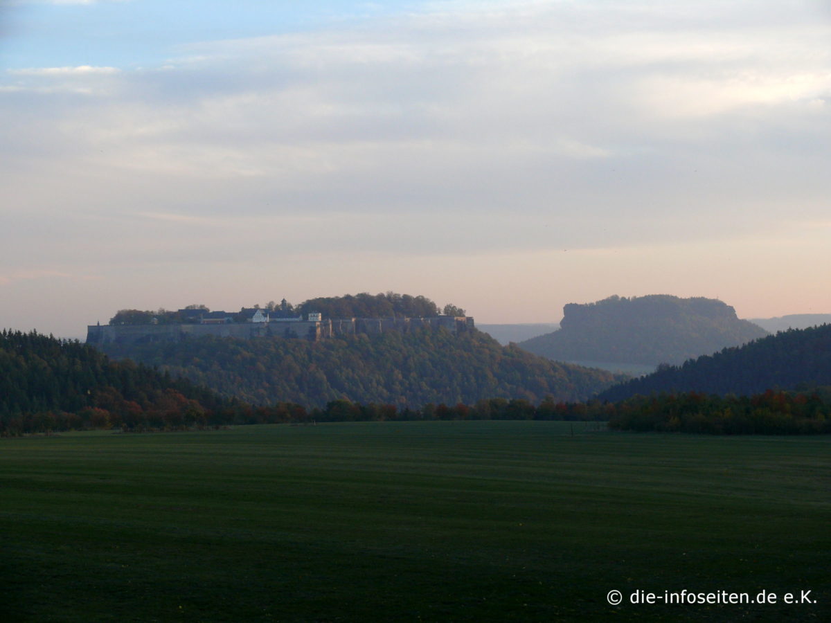 Festung Königstein und Lilienstein